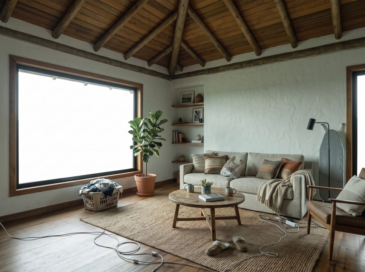Sala como estava